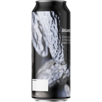 Напиток пивной Бакунин Сладкий Стаут 4 неосветлённый нефильтрованный непастеризованный 6.8%, 500мл