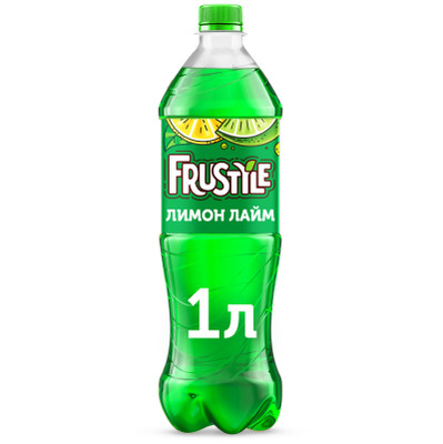 Напиток газированный Frustyle Лимон-Лайм 1л