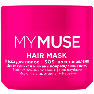 Маска My Muse SOS-Восстановление для волос, 300мл