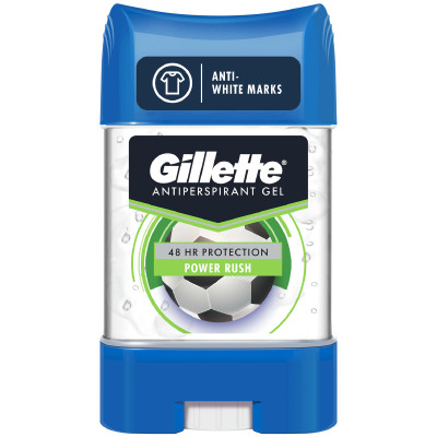 Дезодорант-антиперспирант Gillette Power Rush гелевый, 70мл