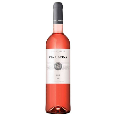 Вино Via Latina розовое полусухое, 750мл