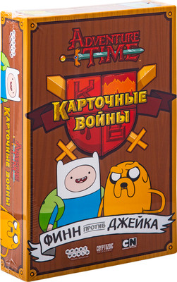 Игра настольная Hobby World Adventure Time Карточные войны: Финн против Джейка