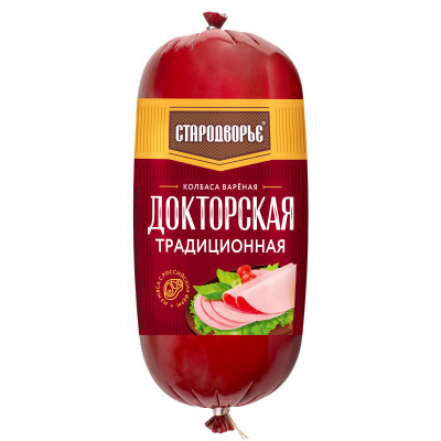 Колбаса варёная Стародворье Докторская традиционная, 500г