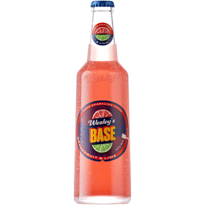 Напиток пивной Wesley'‎s Base грейпфрут-лайм 4.7%, 440мл