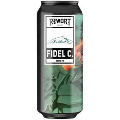 Пиво ReWort BreWery Фидель Кастро светлое нефильтрованное 8.6%, 500мл