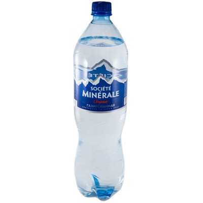 Вода минеральная Societe Minerale газированная, 1.5л
