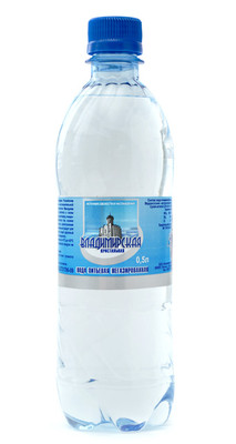 Вода питьевая Владимирская Кристальная обработанная негазированная, 500мл
