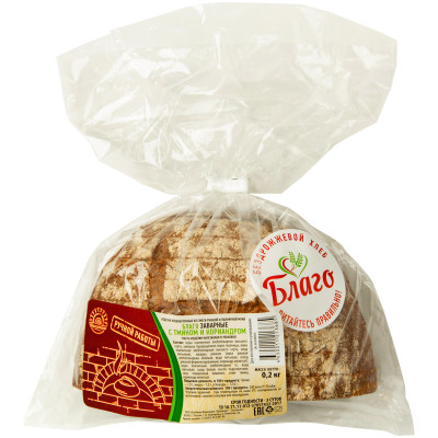 Хлеб Благо с тмином и кориандром, 200г