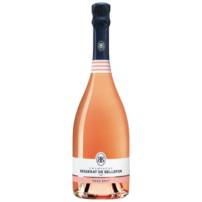 Шампанское Besserat de Bellefon Кюве де Муан Брют Розе розовое брют в подарочной упаковке, 0.75л