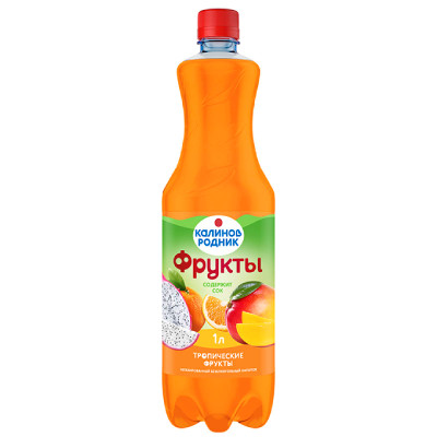Напиток Калинов Родник Тропические фрукты сокосодержащий, 1л