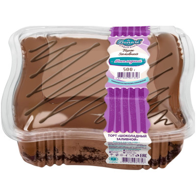 Торт Farshe Bonari Шоколадный Заливной, 500г