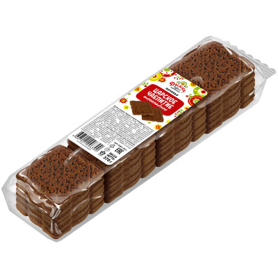 Печенье Дымка Царское Чаепитие шоколадное, 330г
