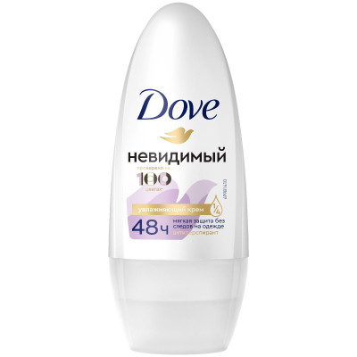 Антиперспирант-дезодорант Dove Невидимый роликовый, 50мл