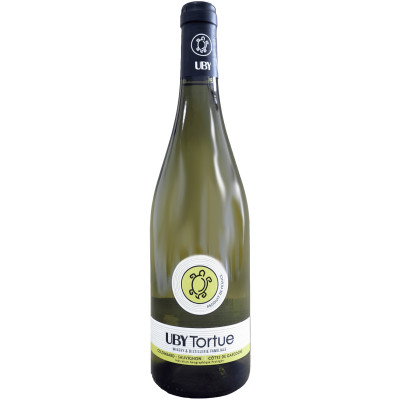 Вино ординарное Tortue Colombard Sauvignon Blanc белое полусухое 11%, 750мл