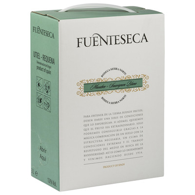 Вино Fuenteseca белое сухое, 3л