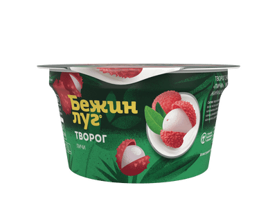 Творог Бежин Луг с ягодами личи 4.2%, 160г