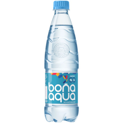 Вода Bonaaqua питьевая негазированная, 500мл