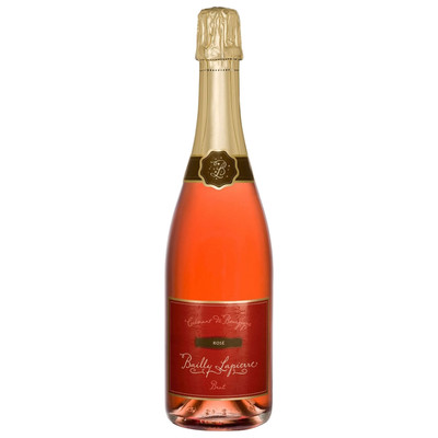 Вино игристое Bailly-Lapierre Креман де Бургонь розовое брют в подарочной упаковке, 750мл