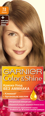 Краска-уход для волос Garnier Color&Shine русый 7.0