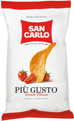 Чипсы картофельные San Carlo Piu Gusto томат, 150г