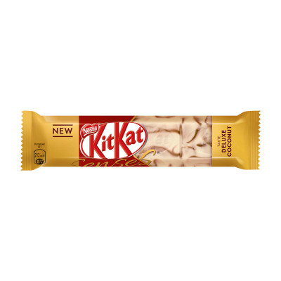 Шоколад белый KitKat Senses Taste Deluxe Coconut молочный шоколад со вкусом миндаля, 40г