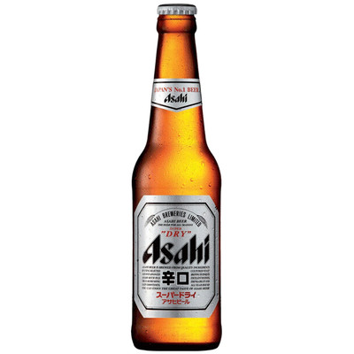 Пиво Asahi Супер драй светлое фильтрованное 5.2%, 330мл