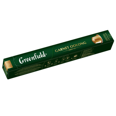 Чай Greenfield Garnet Oolong зелёный в капсулах, 10х2.5г
