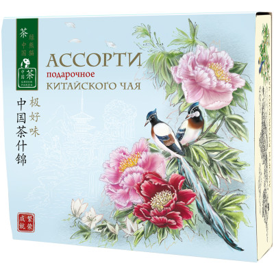 Чай Зелёная Панда Коллекция китайского чая ассорти, 24x2г