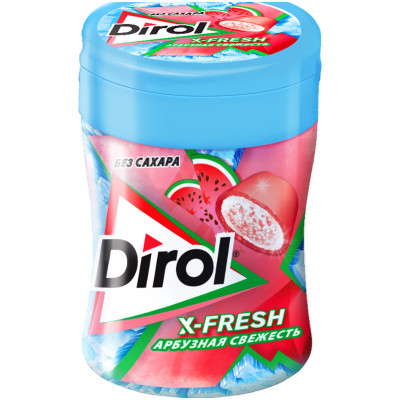 Жевательная резинка Dirol X-Fresh Арбузный лёд, 64г