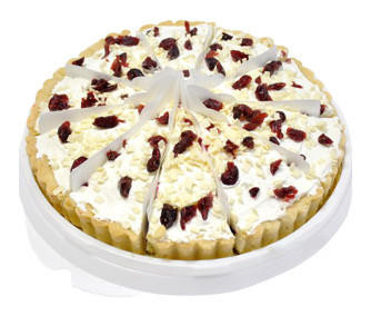 Торт Petra Брусничный с белым шоколадом, 125г