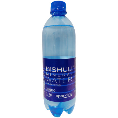 Вода Бишули минеральная природная питьевая лечебно-столовая газированная, 500мл