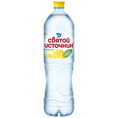 Напиток безалкогольный Святой Источник со вкусом лимона негазированный, 1.5л