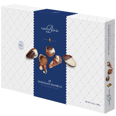 Конфеты Vandenbulcke Морские ракушки шоколадные, 500г