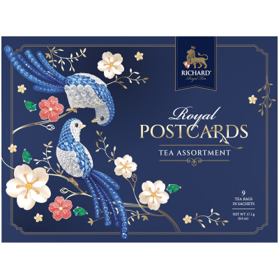 Чай Richard Royal Postcards ассорти, 17.1г