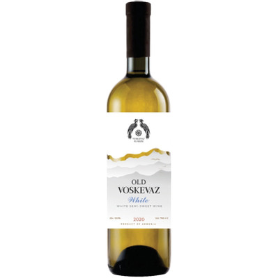 Вино Old Voskevaz белое полусладкое 12,5% ,750мл