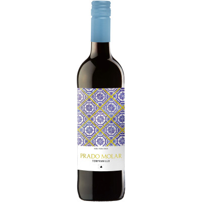 Вино Prado Molar Tempranillo VDT красное полусладкое, 750мл