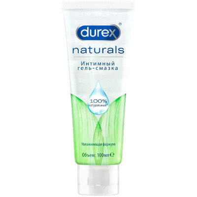 Гель-смазка Durex Naturals интимный, 100мл