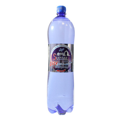 Вода Суздальские Напитки Прозрачная Elite минеральная, 1.5л