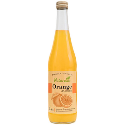 Напиток безалкогольный Naturelia Золотой апельсин среднегазированный, 500мл