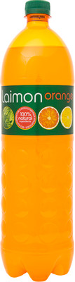 Напиток безалкогольный Laimon Оранж газированный, 1.5л