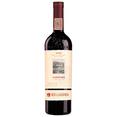 Вино Cimmeria Саперави красное сухое, 750мл