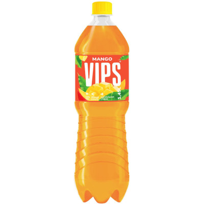 Напиток Vips со вкусом манго безалкогольный сильногазированный, 1.45л