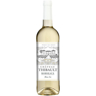 Вино Chateau Thibault белое сухое, 750мл