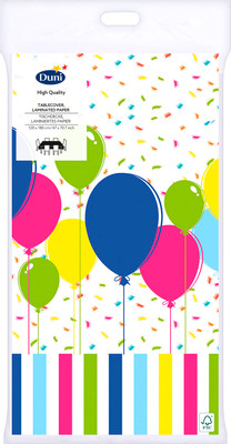 Скатерть одноразовая Duni Balloons&Confetti бумажная