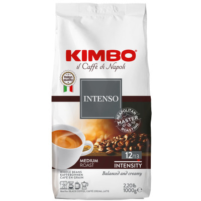 Кофе Kimbo Aroma Intenso в зёрнах, 1кг