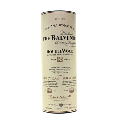 Виски Balvenie Даблвуд 12-летний 40% в тубусе, 700мл