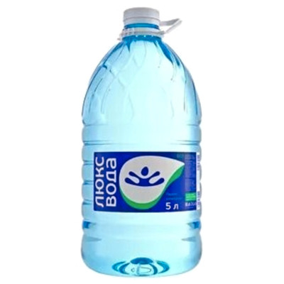 Вода Люкс вода питьевая, 5л с тарой