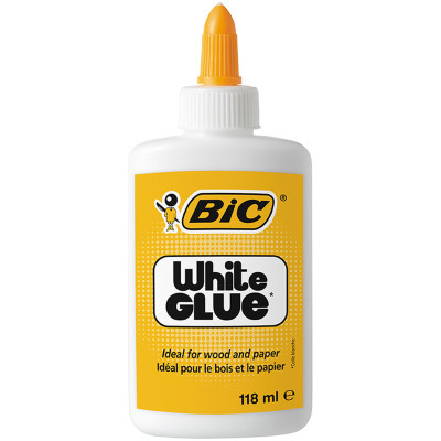 Клей ПВА Bic White Glue, 118мл