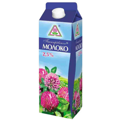Молоко Пискаревский пастеризованное 2.5%, 1л