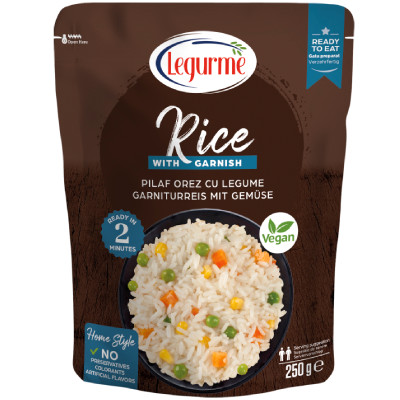 Рис Legurme с овощами, 250г